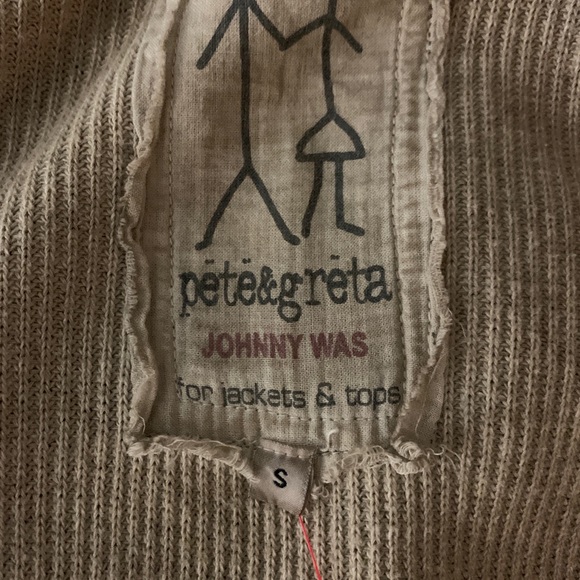 Johnny Was Pete and Greta Hi lo Coat Sz S NWT - Picture 4 of 6